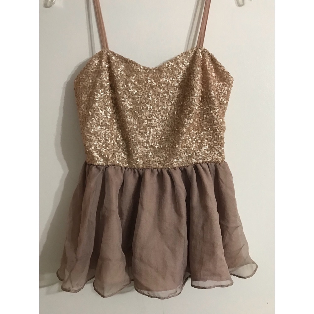 Sequin top